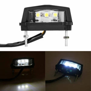 Motorrad Quad LED Kennzeichenbeleuchtung Nummernschild Beleuchtung Mini 12V PKW - Picture 1 of 9