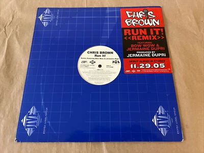 Chris Brown Feat. Bow Wow & JD - Run it! (Remix) - 12” Single Promo 2005 Vinyl Foto 1 de 4