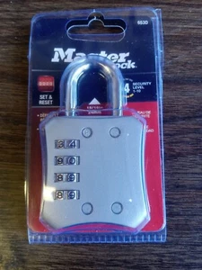 Master Lock 653D Locker Lock Set Tu Propio Candado Combinado, 1 Pack - Imagen 1 de 1