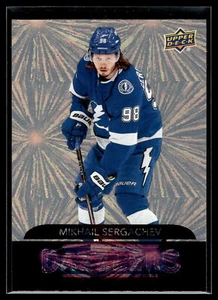 Mikhail Sergachev 2020 Upper Deck Dazzlers Orange Rookie Card #DZ-139 - Picture 1 of 2