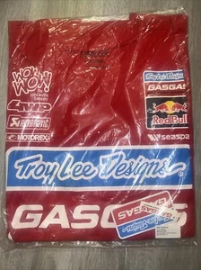 TLD TROY LEE DESIGNS GASGAS TEAM REDBULL SHORT SLEEVE T-SHIRT ADULT LARGE RED - Picture 1 of 1