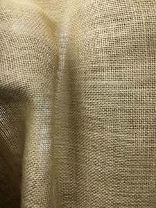 TESSUTO TELA DI IUTA NATURALE (60 in.) Venduto da cantiere - Foto 1 di 5