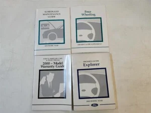 2000 Ford Explorer Owners Manual 986 - Picture 1 of 4