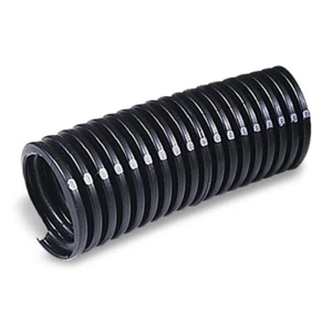 Drossbach Corrugated Wire Loom Split Nylon .5" ID Black 100 FT - Picture 1 of 1