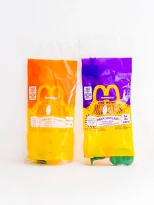 SEALED NEW McDonalds 1992 Dinosaurs Dino-Motion Happy Meal Toys Fran & Charlene - Bild 1 von 2