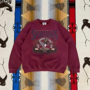 Vintage 90s National Sportsman Mallard Duck Crewneck Sweatshirt XL Outdoor - Picture 1 of 6