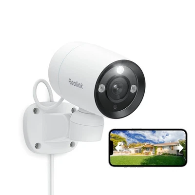 Reolink 81PA Videocamera di sicurezza PoE Smart 4K con rotazione panoramica 180° - Image 1 of 4