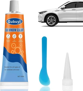 Silicone Nero per Auto,Silicone Alte Temperature, Sigillare Carrozzerie,Resisten - Foto 1 di 12