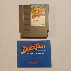 DUCKTALES NES NINTENDO Game W/Manual (GRADE A) LIKE NEW AUS PAL A Tested Working