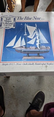 Tall Ships World Collection The Blue Nose 15” Hand Crafted Heritage SH 08 In Box - Image 1 of 4
