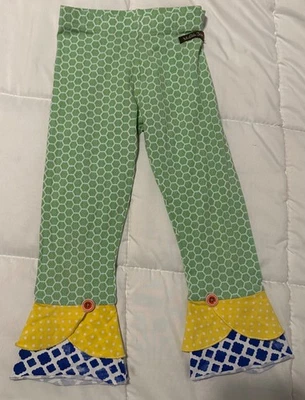Matilda Jane Adventure Begins Garden Path Scrappy Leggings Size 6 - Image 1 of 2