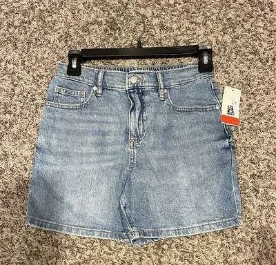 NUEVO CON ETIQUETAS - Pantalones cortos de mezclilla Epic Threads talla mediana para niños Foto 1 de 2