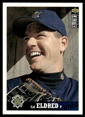 1997 Collector's Choice Cal Eldred Milwaukee Brewers #143 - Image 1 of 2
