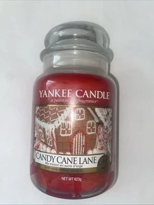 Yankee Candle Tarro Grande Candy Cane Lane - Nuevo - Imagen 1 de 5