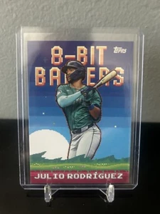 2025 Topps Series 1 Celebration JULIO RODRIGUEZ 8 Bit Ballers #8B-7 - Picture 1 of 2