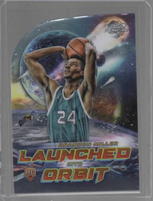 2024 TOPPS CHROME COSMIC #LIO-3 BRANDON MILLER LAUNCHED INTO ORBIT - Image 1 of 2