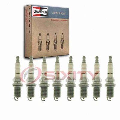 8 pc Champion Copper Plus Spark Plugs for 2005-2011 Volvo XC90 4.4L V8 yx - Image 1 of 4