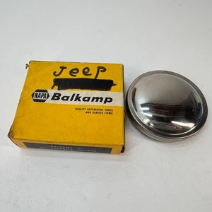 Vintage NOS Napa Balkamp 4-1102 Chrome Gas Cap - Jeep - Picture 1 of 6