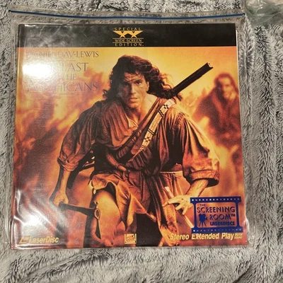 The Last Of The Mohicans Laserdisc Daniel Day-Lewis Special Widescreen 1993 - Image 1 of 2
