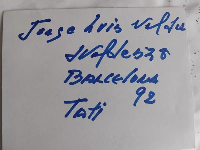 Jorge  Luis  Valdes     Cuba  Olympiasieger  im  Baseball 1992 - Bild 1 von 2