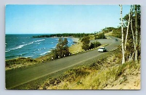 Scenic Highway Sturgeon Bay Wisconsin Postkarte unbesendet - Bild 1 von 2