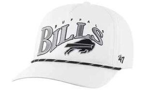 Buffalo Bills '47 Brand Hitch White Snapback Adjustable Hat - Picture 1 of 3