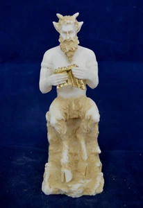 Pannello, Panas scultura alabastro invecchiato piccola statua - Foto 1 di 4