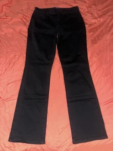 Apt 9 Damenjeans Größe 10 hoher Bund Bootcut schwarz Denim Stretch 30 x 30 Curvy - Bild 1 von 7