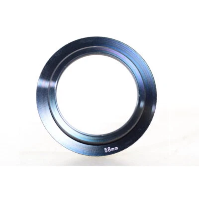 Anillo de conexión de compendio Mamiya CN-58 - Anillo adaptador 58 mm - Adaptador E-58 Foto 1 de 3
