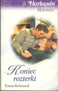 HARLEQUIN / ROMANS/KONIEC ROZTERKI/ POLSKA KSIAZKA/VINTAGE - Picture 1 of 2