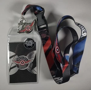 NEW - Marvel The Falcon and The Winter Soldier Officially Licensed Lanyard & ID - Picture 1 of 4