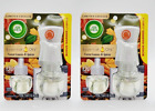 Air Wick Plug in Starter Kit LOT (2 Warmer +4 Refills) Forest Spice & Leaves NEW
