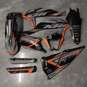 Grafik + Plastik KTM EXC EXC-F 2020 2021 2022 2023 Enduro dekor angewandte satz - Bild 1 von 10