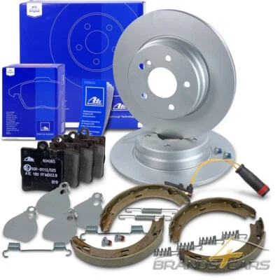 ATE + WEITERE ATE BREMSSCHEIBEN +BELÄGE+HANDBREMSE HINTEN FÜR MERCEDES C-KLASSE W203 CLK SLK