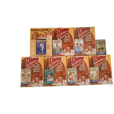 Radio Classics on Cassette Lot-The Best of Radios Golden Age. Lone Ranger & More - Image 1 of 4