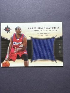 2005-06 Upper Deck Ultimate Collection Elton Brand GameUsed Premium Patch 66/100