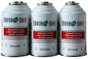 Proseal y Prodry con detector de fugas para aire acondicionado automático 6 latas 2103-R12-6 - Imagen 1 de 4