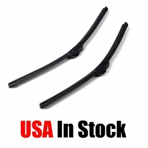 20"+20" Windshield Wiper Blades High Quality Beam Premium Hybrid silicone J-Hook - Picture 1 of 12