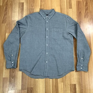 Rag & Bone Shirt Mens Extra Large Gray Stripes Button Up Long Sleeve - Picture 1 of 7