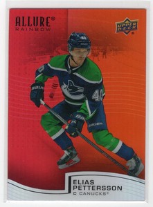 Elias Pettersson 2021-22 Upper Deck Allure Rainbow Red Orange #R-83    *1172