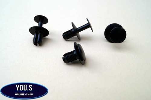 UNDERCOVER 10x clip di fissaggio rivetti rivetti clip per BMW Mini Mercedes Volvo Clip