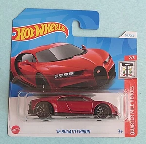 Hot Wheels '16 Bugatti Chiron. Quarter Mile Heroes. 2024. New. - Picture 1 of 1