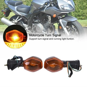 2Pcs Turn Signal Blinker Lights Fit For Suzuki DL650 DL1000 V-Strom DL 650 1000 - Picture 1 of 9