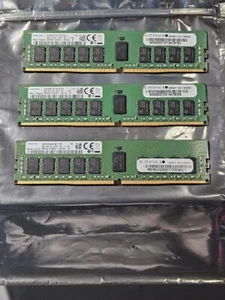 3x8GB Samsung M393A1G40EB1-CRC0Q Supermicro DIMM Server RAM - Picture 1 of 3