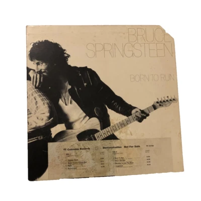 Bruce Springsteen Born Run PC33795 Stereo Columbia Promo Vintage 1975 Vinyl VG - Image 1 of 4