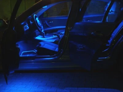 9x AZUL Lámparas LED Iluminación interior Honda Accord a partir de 2008- - Imagen 1 de 2