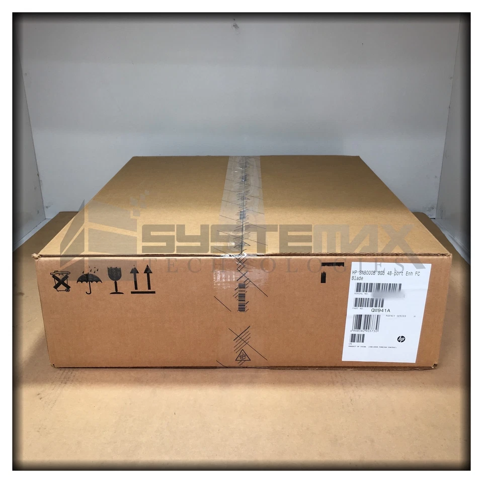 HP SN8000B 8Gb 48-port Enhanced Fibre Channel Blade Option QW941A - Image 1 of 1