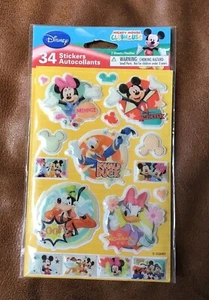 PEGATINAS HINCHADAS VINTAGE AMERICAN GREETING STICKETY DOO DA DISNEY MICKEY DONALD * - Imagen 1 de 1
