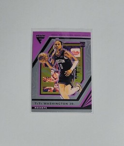 2022-23 TyTy Washington Jr. Panini Flux Basketball #247 Houston Rockets 