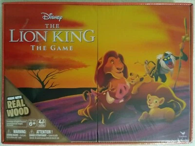 Walt Disney Lion King Deluxe Wooden Board Game Cardinal Sealed - Image 1 of 3